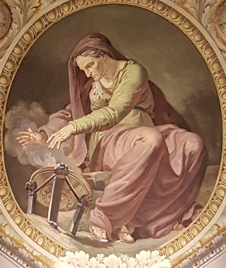 Allegoria dell'Inverno - Sala di Prometeo, Palazzo Pitti, Firenze